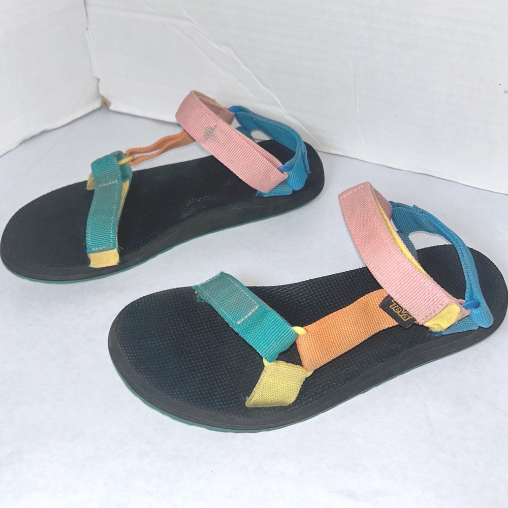 Teva Original Universal Sandals Women's 8 Multicolor Sport Hiking - Picture 2 of 6